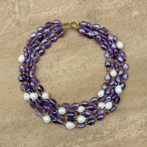 Perles rondes facettées 2 mm pierre gemme - Turquoise naturelle x40cm -  Perles & Co